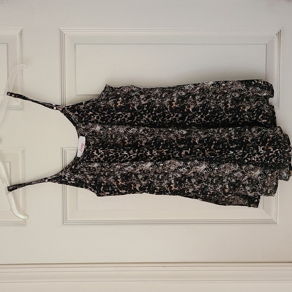 Animal Print Tank Top